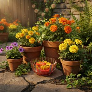 Daisy Bowl Candle