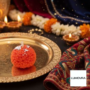 Decorative Ladoo Candles