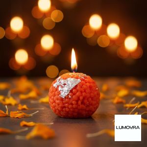 Decorative Ladoo Candles