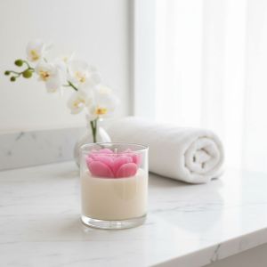 Decorative Rose Jar Scented Candle