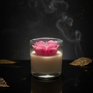 Decorative Rose Jar Scented Candle