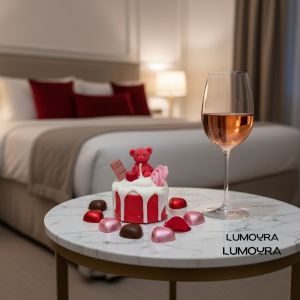 Cute Teddy Cake Candle