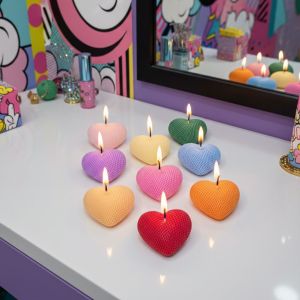 Heart Shape Soy Wax Candle