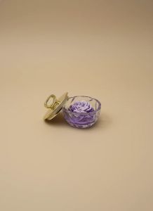 Luxe Peony Flower Bowl Candle