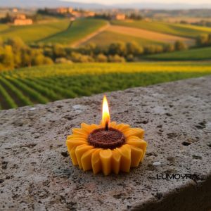 Sunflower Candle
