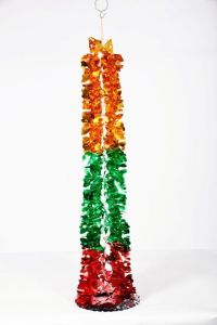 Multicolor Tinsel Film Small Garland