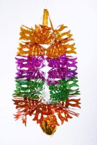 Decoration Multicolor Metallic Film Hanging