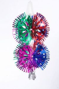 Colorful Tinsel Film Decorative Hanging