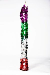 Multi Colored Metallic Festive Garland