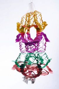 Multicolor Metallic Film Decorative Hanging