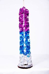 Multicolor Metallic Tinsel Film Garland
