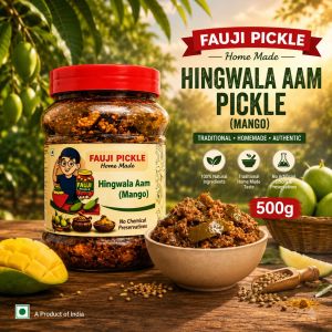500gm Fauji Hingwala Aam Pickle