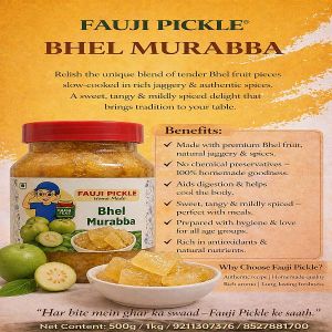 Homemade Bhel Murabba