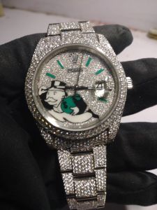 Rolex Monopoly Dial Diamond Automatic Watch