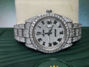 Rolex Oyster Perpetual Diamond Automatic Watch