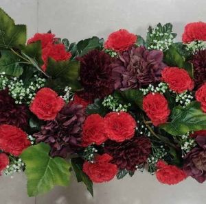 Artificial Floral Wedding Stage Backdrop Panel