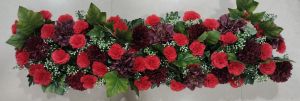 Artificial Floral Wedding Stage Backdrop Panel