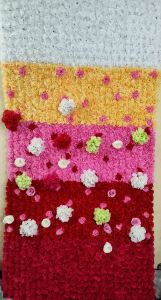 Artificial Flower Wedding Stage Backdrop Wall Panel