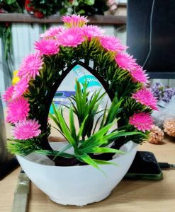 Artificial Green Plant Mini Flower Pot