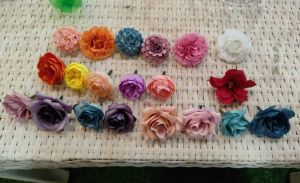 Plastic Artificial Flowers for Wedding Decor
