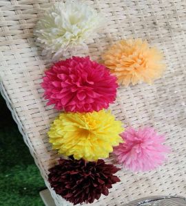Plastic Flower for Wedding Stage