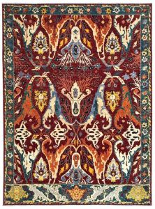 Hand Knotted Art &AMP; Craft Heritage Wool Rug