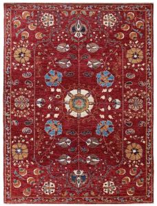 Hand Knotted Traditional Medallion Heritage Wool Rug