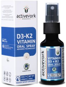 Activeyork Vitamin D3 + K2 Oral Spray