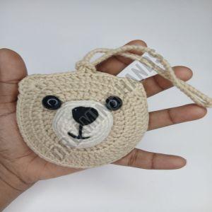 Handmade Bear Crochet Pouch