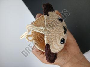 Handmade Cute Puppy Crochet Pouch