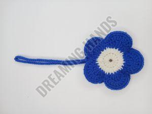 Handmade Flower Design Crochet Pouch