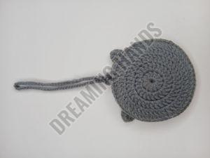 Handmade Hippo Crochet Pouch