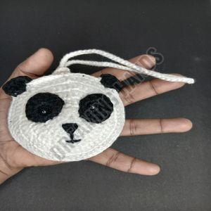 Handmade Panda Crochet Pouch
