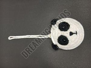 Handmade Panda Crochet Pouch