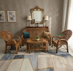 Cane Home Sofa Set