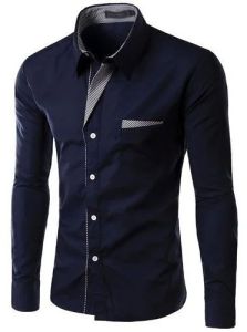 Mens Plain Slim Fit Shirts