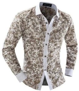 Mens Printed Party Wear Shirts