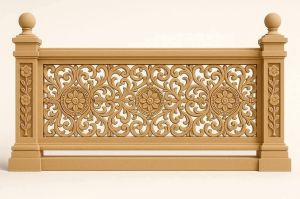 Stone Jali And Railing Grills ,Size:33 Inch Height, Sandstone