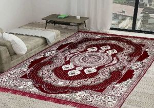 Handwoven Wool Area Carpet
