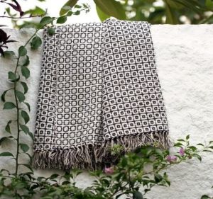 Woven Cotton Throw Blanket