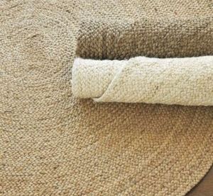 Woven Natural Jute Rug