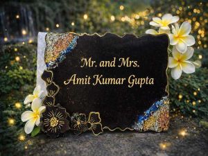 Customised Epoxy Resin Handmade Name Plate