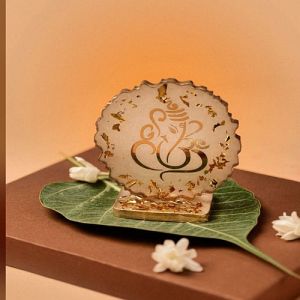 Premium Epoxy Resin Lord Ganesha Frame