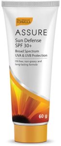 Assure Sun Defense SPF 30 Plus Sunscreen