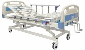 Fowler Stainless Steel  Manual Hospital Bed