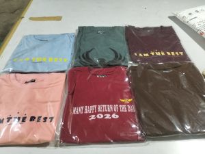 Cotton Printed Mens T-Shirt