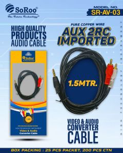 Soroo Audiolink 2RC Converter Cable