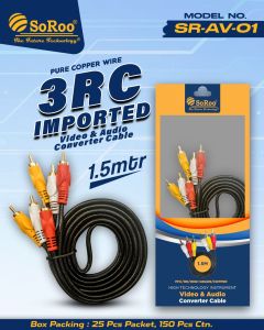Soroo Coppersync AV Cable