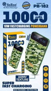 Soroo PB-182 Armycharge Power Bank