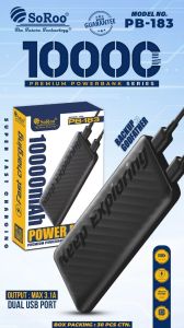 Soroo PB-183 Dualboost Power Bank